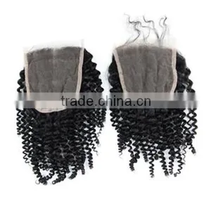 Swiss Lace Top Bleached Knots Baby Hair Closure thumbnail-2