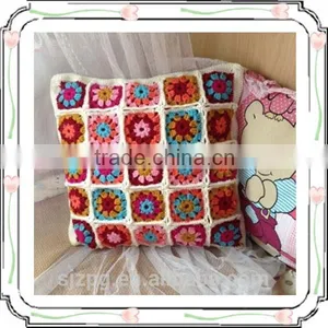 Crochet Bedding Set Chair Seat Cushion Cover Decorative Cushion Pillow thumbnail-1