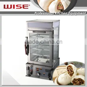 Commercial Square Stainless Steel Electric Food Steamer Display Cabinet Mechanical Type thumbnail-3