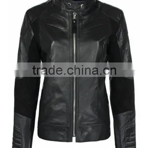 Women Faux Leather Biker Jacket, Biker Jacket for Women thumbnail-1