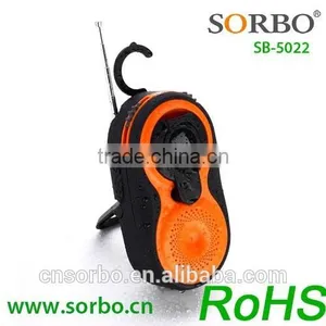Bathroom Rechargeable Portable Speaker Radio thumbnail-3