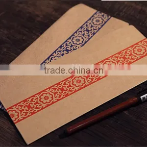 Chinese Style 120g Kraft Paper Envelopes 110*220mm thumbnail-3