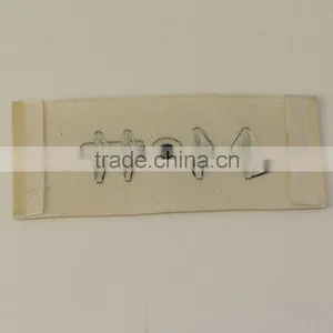 Merrow Border Garment Woven Label Computerized Damask Neck Label thumbnail-4
