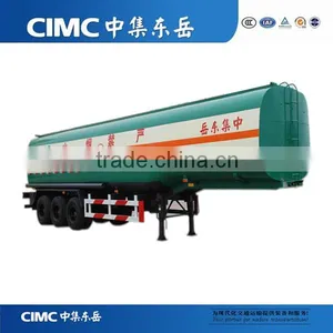 CIMC Tri-axle Milk/water Transport Tanker Trailer for Sale thumbnail-1