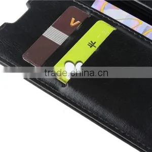 High Quality Stand PU Leather Pouch Wallet Case For Sony Xperia Z4 thumbnail-3