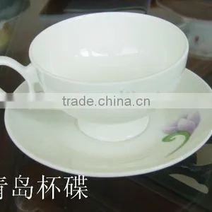 Porcelain Cup and Saucer thumbnail-1
