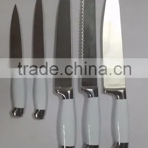 5 Suit Stainless Steel Kitchen Knife Knife Holder Household Tool Set of Stainless Steel Slice Knife Set in the Kitchen thumbnail-3