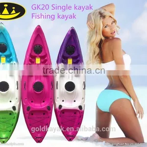 1 Person Fishing Kayak Plastic Kayak Popular Style Made in Big Factory thumbnail-4
