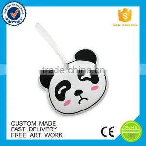 Best Selling Colorful Ripple Custom Pvc Luggage Tag thumbnail-4