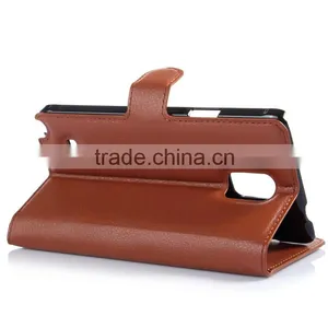 Wholesale Folio Stand Case PU Leather Flip Cover With Wallet for Samsung GALAXY Note4 thumbnail-5