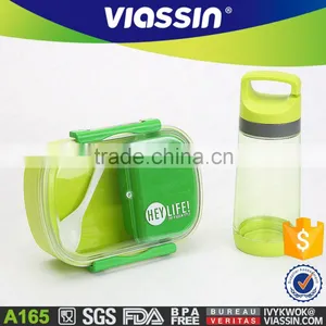 A165 Lunch Box With Lock and Water Bottle thumbnail-1