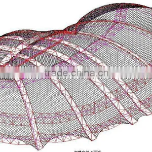 PTFE Tensile Structure With Saint Gobain SF-I for Weather Proof Textile Architecture Canopy thumbnail-6