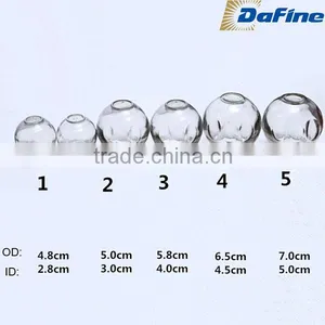Hot Sale Five Styles of Clear Cupping Therapy Glass Jars Bottles in China thumbnail-1
