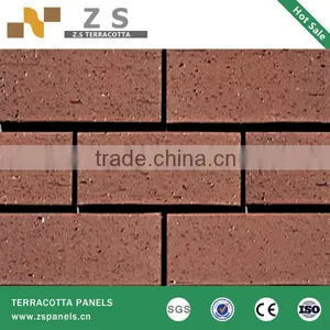 Terracotta Tile Panel Clay Brick Curtain Wall Bricks Brick Restore Decorative Brick Wall Tile thumbnail-1