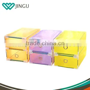 New Products Factory Custom Made Plastic Storage Boxes Shoes With Drawer Top Selling Products 2015 thumbnail-3