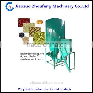 Vertical Combined Fodder Crusher And Mixer Machine thumbnail-3