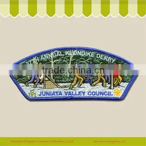 Customed Number Embroidery Badge Sew-On Clothes thumbnail-5