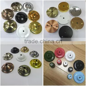 Wooden Ceiling Canopy Vintage Ceiling Rose Wall Lamp Base Lighting Accessories thumbnail-6