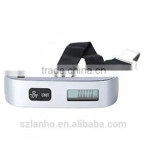 10g/50Kg 110Lb*0.02Lb Electronic Digital Portable Luggage Hanging Weight Scale thumbnail-1
