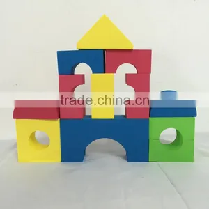 Melors Recycled Environmentally Safe & Quiet EVA Foam Big Color Foam Blocks/toy Building Bricks Supplier thumbnail-4