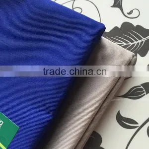 New Product Spandex Fabric CVC 50 Polyester 50 Cotton Fabric Lycra Fabric for Clothing thumbnail-1