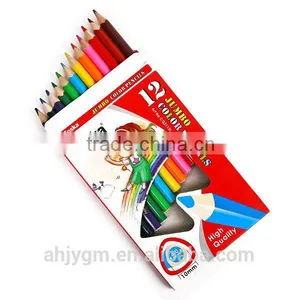 7.0'' Jumbo Wooden Triangle Color Pencil. thumbnail-1