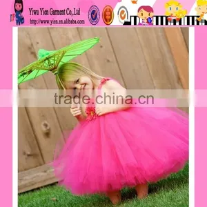 2015 Europe Market Long Lace Baby Party Dress Wholesale Price Sleeveless Kids Girl Tutu Dress Tutu Skirt thumbnail-6