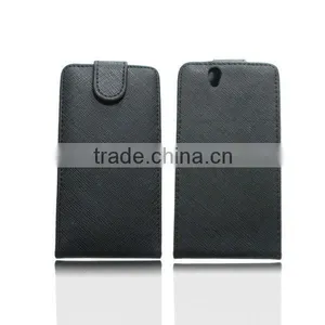 Classic Leather Flip Case for Sony Xperia Z1 With Card Holder thumbnail-1