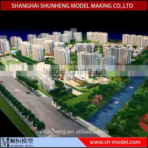 Miniature Building Scale Model Maker /SH Building Model Making thumbnail-2
