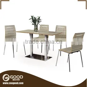 2014 Modern Simply Style Square Wood Table Set 019 thumbnail-1