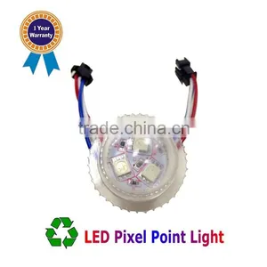Outdoor Round Led Point Light 3.5inch Diameter 6w 5050 Rgb Led Pixel Light thumbnail-4