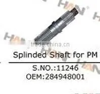 Putzmeister Splinded Shaft OEM284948001 for Concrete Pump Spare Parts Sany Zoomlion Cifa Junjin Ihi thumbnail-1