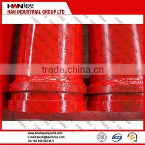 DN125*3m Reinforced Concrete Pump Pipe ST52 Steel Pipe Putzmeister SCHWING Spare Parts thumbnail-6