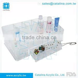 Acrylic Clear Cosmetics and Tissue Organizer thumbnail-5