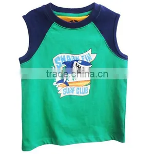 Boys Sleeveless T-shirt thumbnail-1