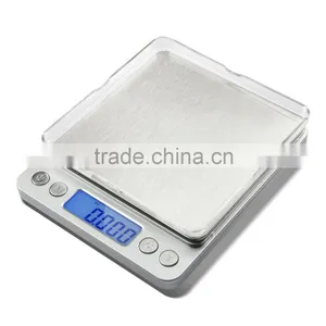Stainless Steel Top Digital Pocket Kitchen Food Jewelry Weight Compact Scale With Tare Function thumbnail-6