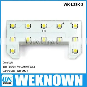 5050SMD 12LED 6W BA9S Car Led Light &led Car Dome Light & Automotive Dome Light thumbnail-1