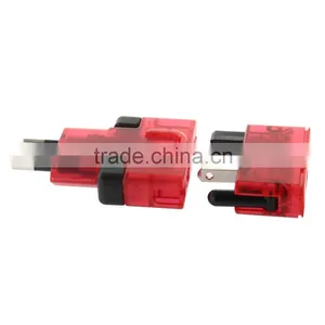 Worldwide Unique Style Non-grounding 10A 250V Travel Schuko Plug Charging for All Over the World thumbnail-4