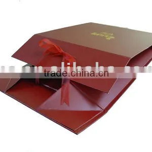 Red Paper Folding Box thumbnail-1