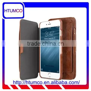 Newly Brown Pocket Book Type PU Leather Case for Apple IPhone 7 Plus(5.5") thumbnail-1