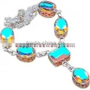 Rainbow Mystic Topaz Jewelry Necklaces thumbnail-1