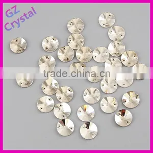 2015 New Fashion Flat Back Round Sew On Stone For Garment thumbnail-6