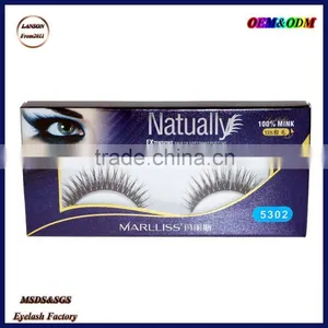 Private Label 3D Mink False Eyelashes,5302 3D Custom Lashes Packaging Mink Lashes thumbnail-4
