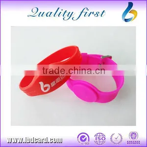 125KHz RFID LF Silicon Wristband With EM4200 Chip thumbnail-2