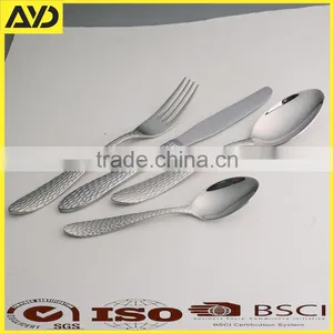 4 Pcs Stainless Steel Cutlery Set Knife Fork Spoon Teaspoon Western Tableware thumbnail-1