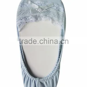 Lace Bow Fashion Cotton Footie thumbnail-3