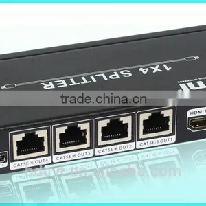 HDMI 1.3 1X4 OVER SINGLE Cat6 50M Spilitter , HDV-9814S50 thumbnail-4