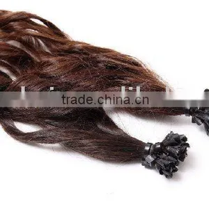 Virgin Indian Remy Hair -Curly Virgin Hair Pre- Tipped thumbnail-1