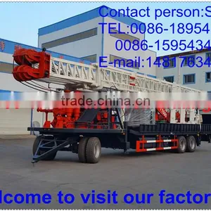Trailer Type Water Well Drilling Machinery 1000m thumbnail-3