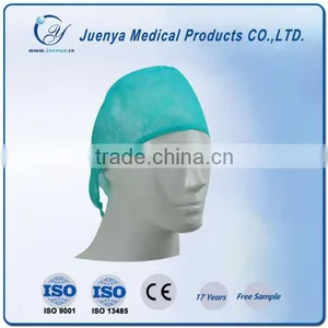 Green Disposable Surgical Cap thumbnail-1
